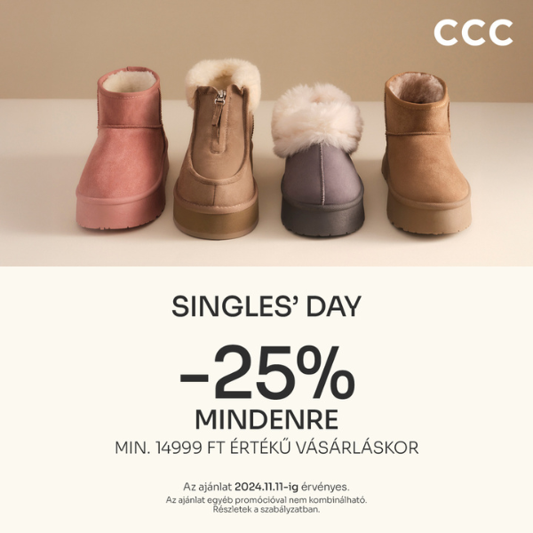 CCC: 25% kedvezmény