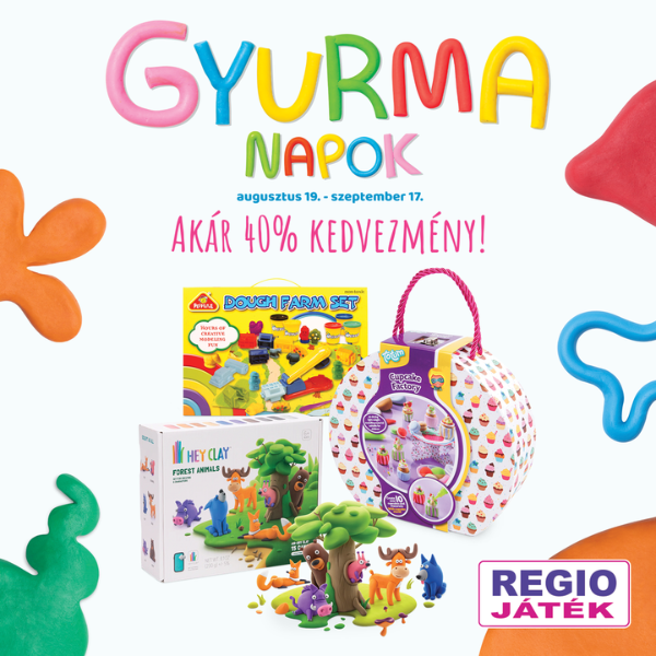 REGIO Játék: Akár 40% kedvezmény