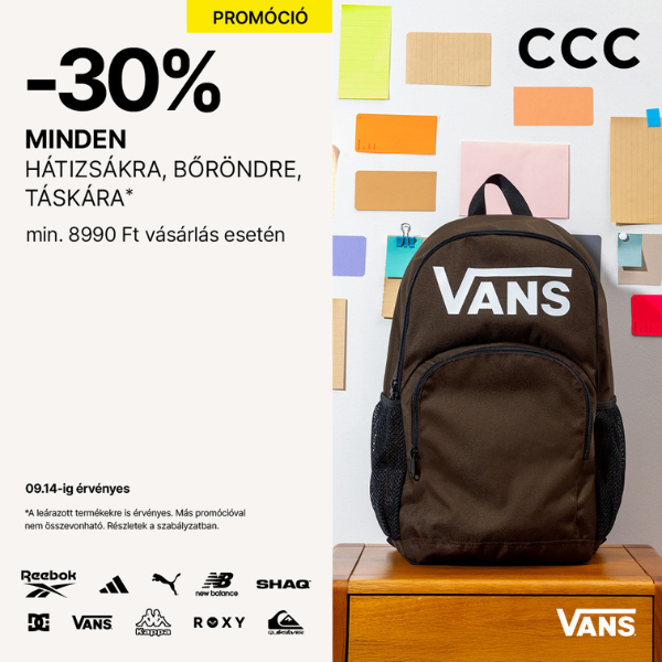 CCC: 30% kedvezmény