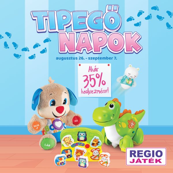 REGIO Játék: Akár 35% kedvezmény