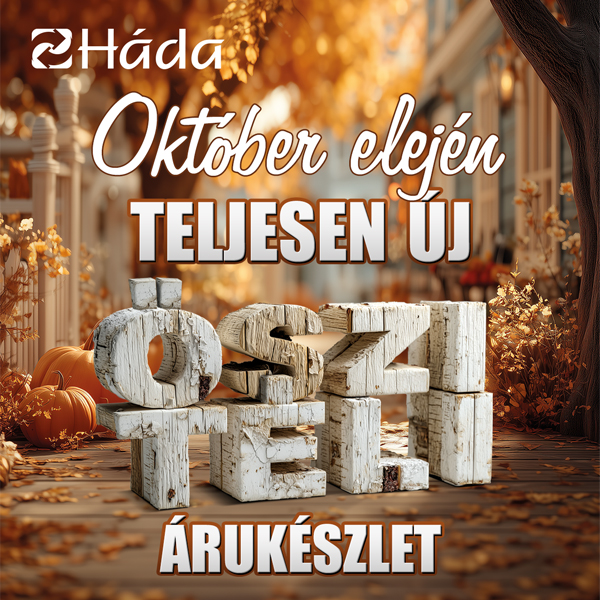 Háda: Új őszi-téli árukészlet