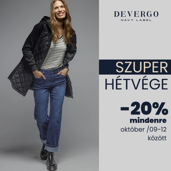 Devergo: 20% kedvezmény