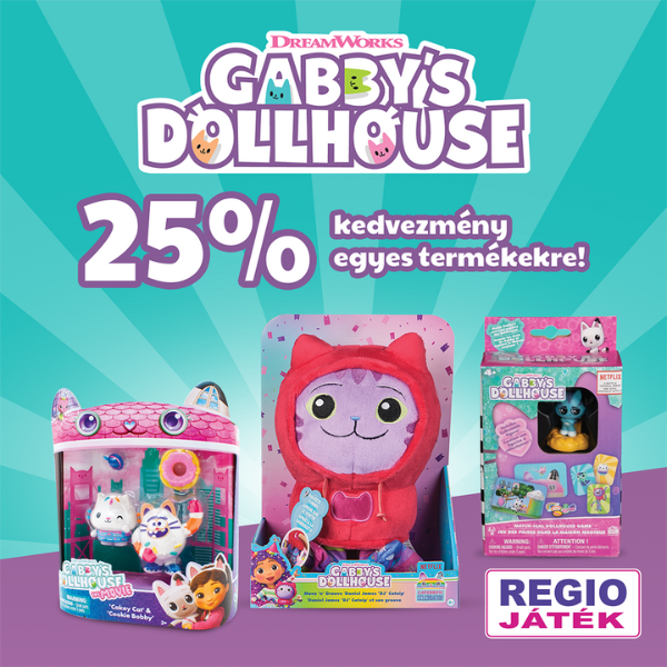 REGIO Játék: Akár 25% kedvezmény