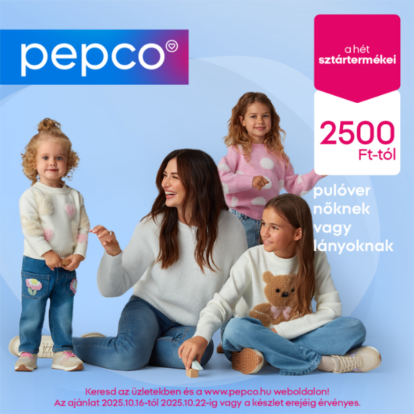 Pepco: Új pulóver kollekció