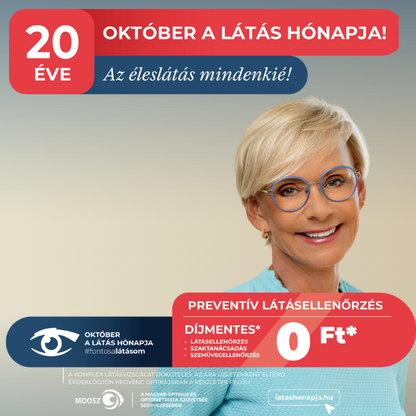 Optic World Exclusive: Látás hónapja akciók