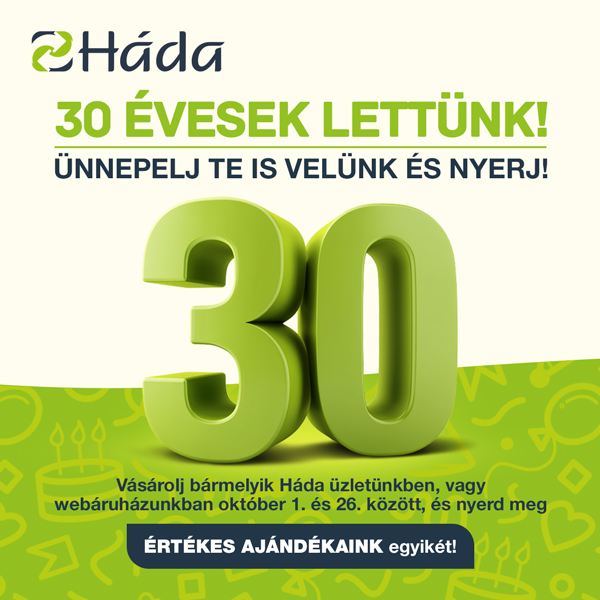 Háda: Ünnepelj velünk és nyerj