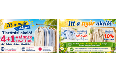Top Clean: Nyári és iskolakezdési akciók